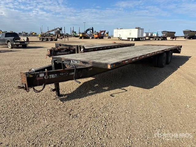 2018 Trailtech TD210 31 ft T/A Equipment Trailer