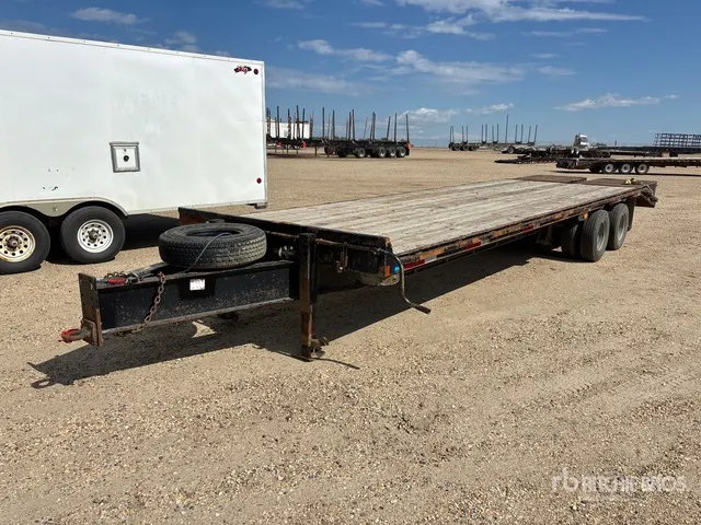 2022 Double A HB208 30 ft T/A Equipment Trailer