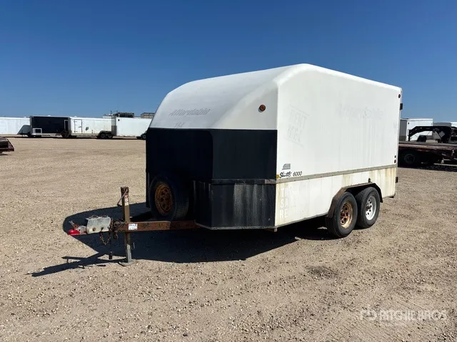 2007 Trailers Unlimited Inc. Shuttle 14 ft T/A Enclosed Trailer