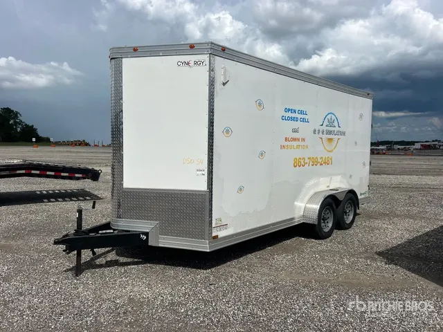 2025 Cynergy Cargo 16 ft T/A Spray Foam System Enclosed Trailer