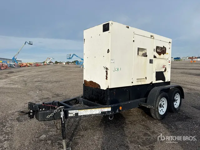 2022 Multiquip DCA-70SSIU4F 70 kVA Mobile Generator Set