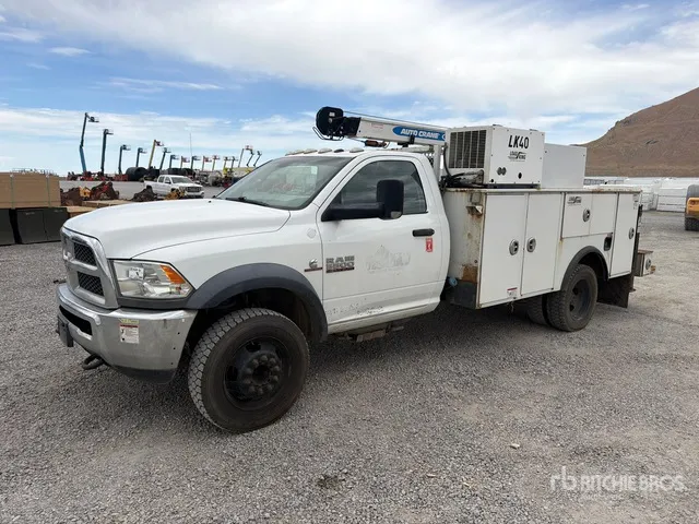 2018 Ram 5500 4x4 Service Truck