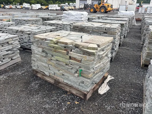Quantity of (7) Tumbled Flagstone Pavers