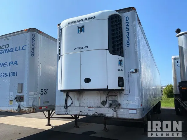 2002 Great Dane 53 ft x 102 in T/A Multi -Temp Refrigerated Trailer