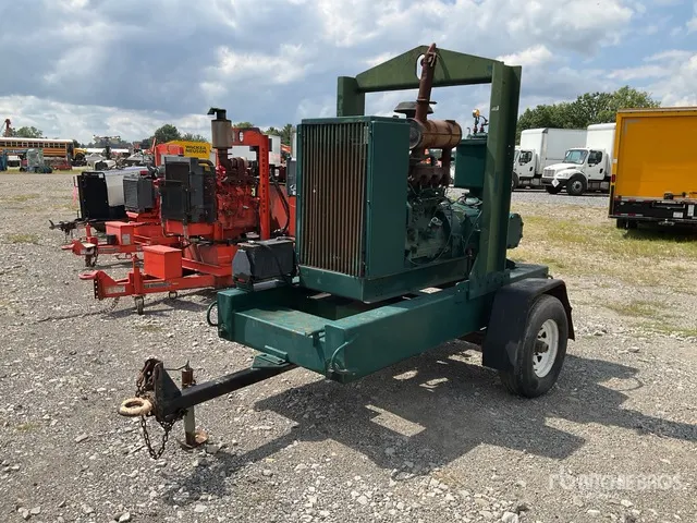 2005 Gorman-Rupp PA6C60-4045D Trailer-Mounted Water Pump