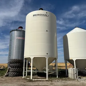 2021 Meridian M1620 +/- 4000 bu Smooth Wall Hopper Grain Bin