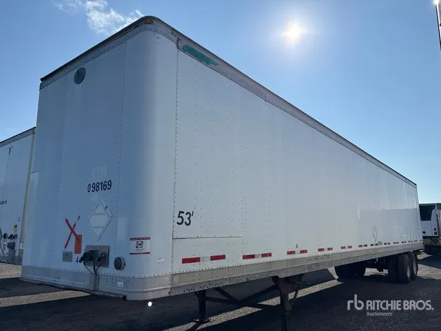1999 Great Dane 53 ft x 102 in T/A Van Trailer