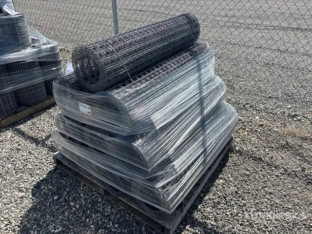 Quantity of (10) Galvanized 4 ft Multiuse Fencing (Unused)