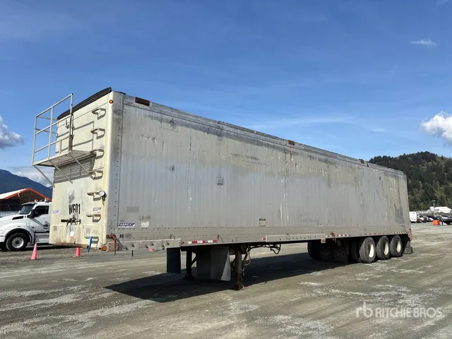 2001 Manac 53 ft x 102 in Tri/A Moving Floor Open-Top Chip Trailer