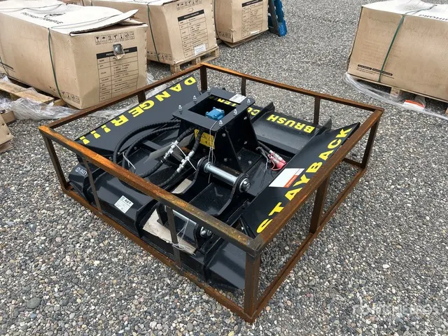 2026 AGT EXRC54 54 in Q/C Excavator Brush Cutter - Fits Cat 308 (Unused)