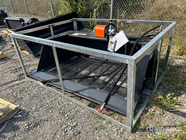 2026 Wolverine SB-12-72W 70 in Skid Steer Screening Bucket (Unused)