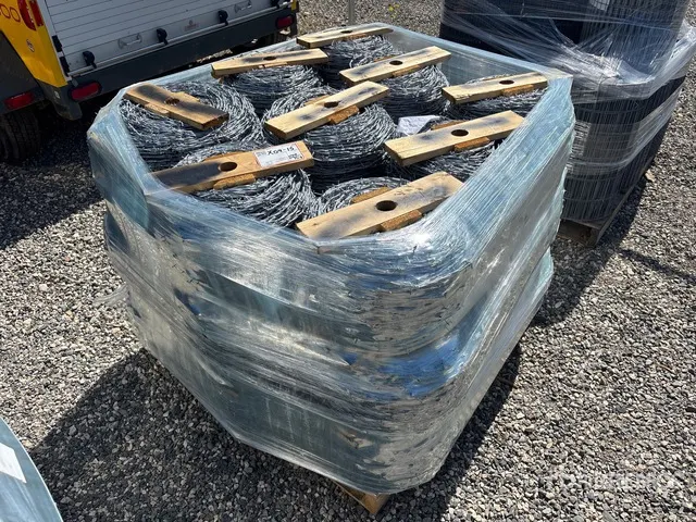 Quantity of (27) Barbed Wire (Unused)