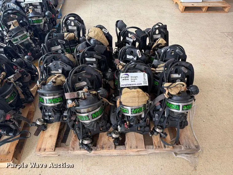 MSA firefighting equipment