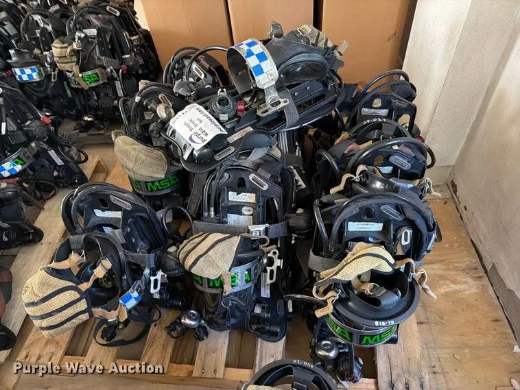 MSA firefighting equipment