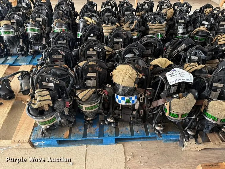MSA firefighting equipment