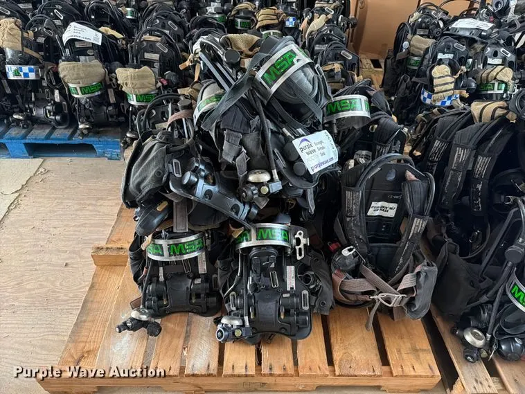 MSA firefighting equipment