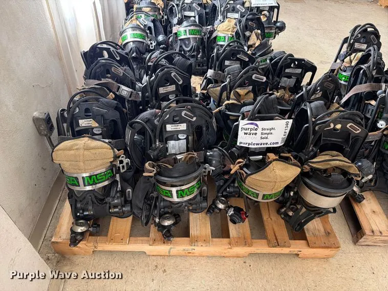 MSA firefighting equipment