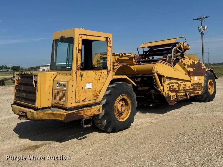 1981 Caterpillar 613B elevating scraper