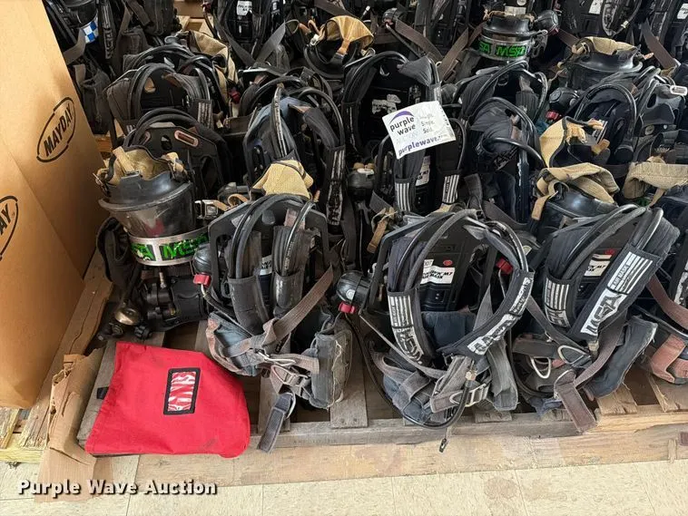 MSA firefighting equipment