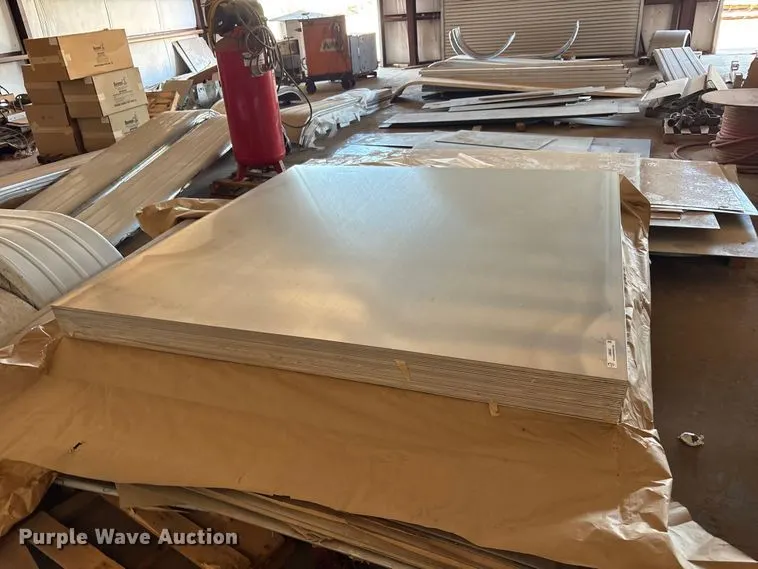 (41) sheets of aluminum