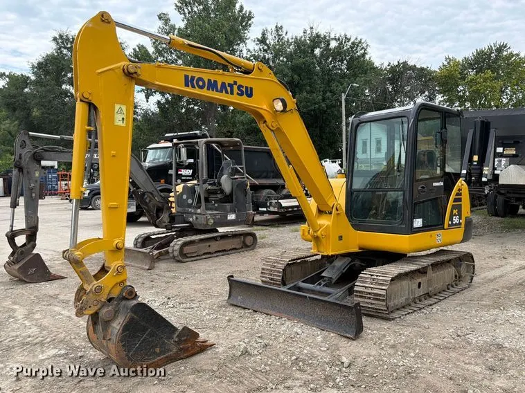 2020 Komatsu PC56-7 mini excavator