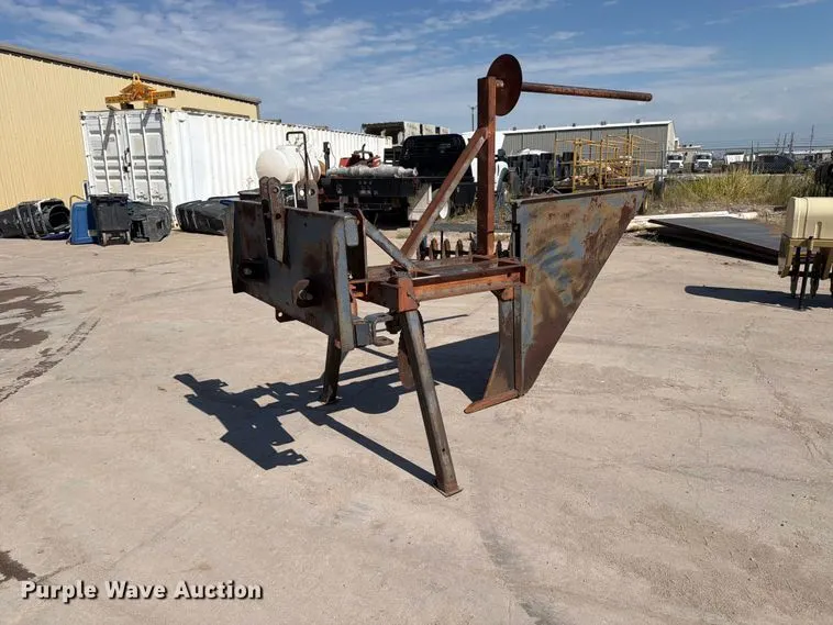 Silt fence plow