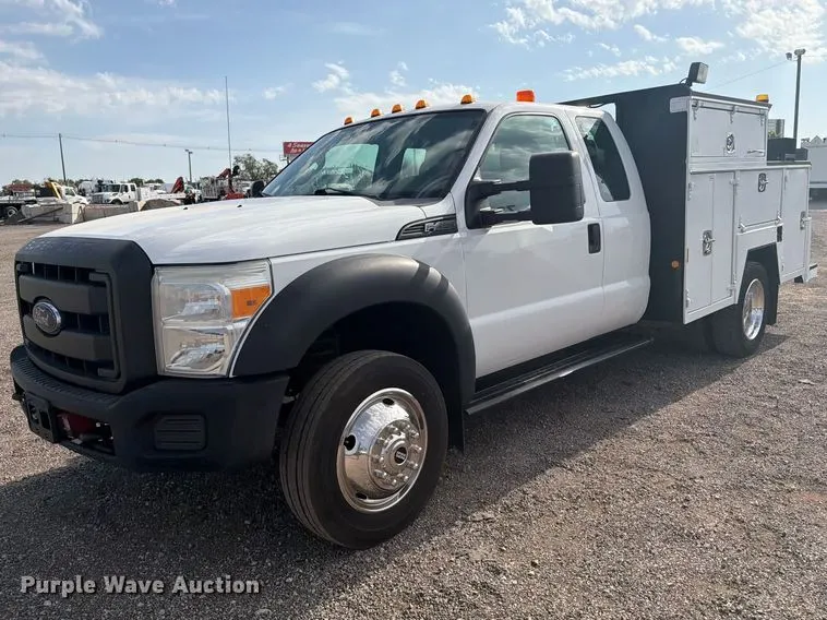 2014 Ford F450 Super Duty Ext. Cab utility / service truck