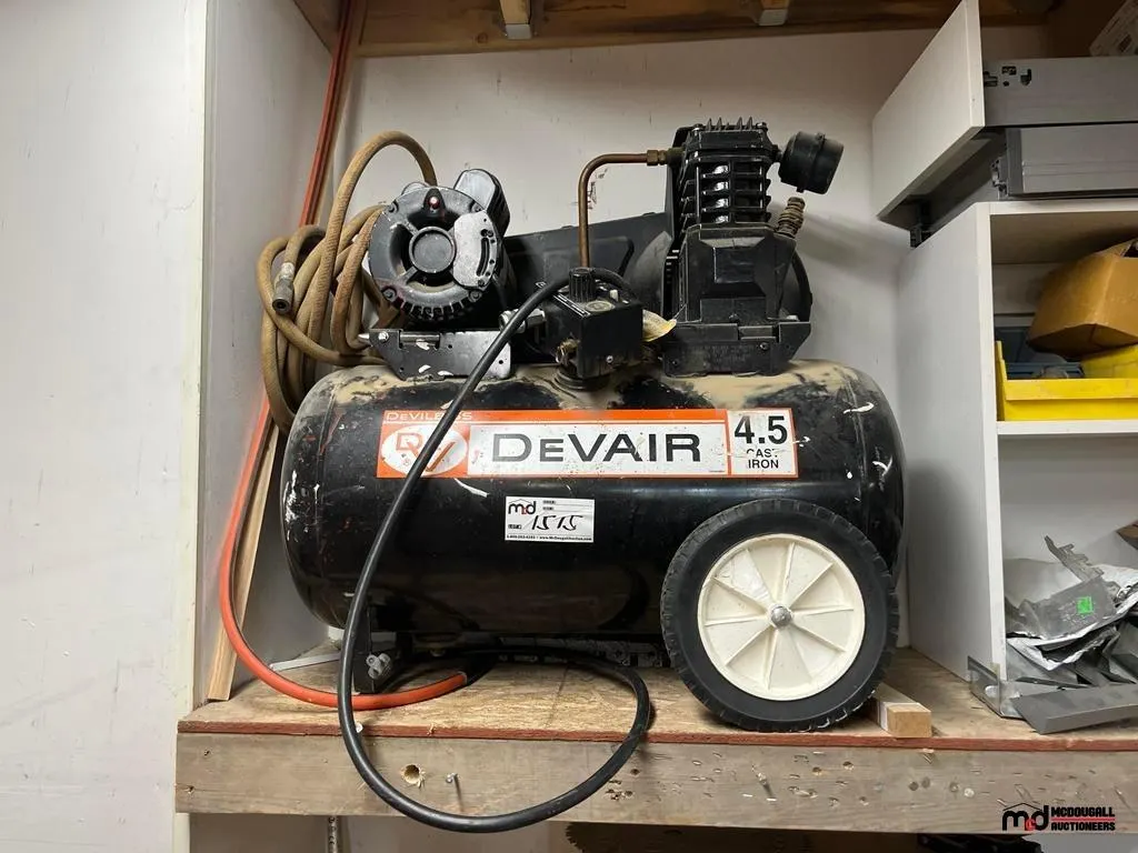DeVilbiss Devair Portable Air Compressor
UNRESERVED