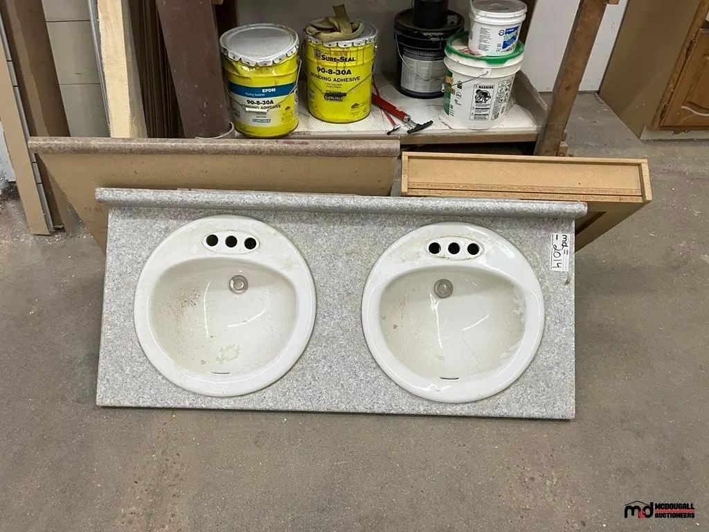 (2) Glacier Bay Sink w/ Assorted Counter Parts
UNRESERVED