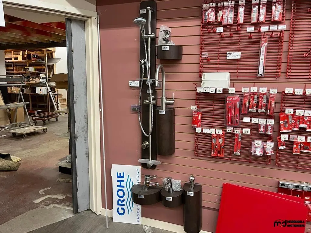Assorted Grohe Bathroom Faucet and Shower Display
UNRESERVED