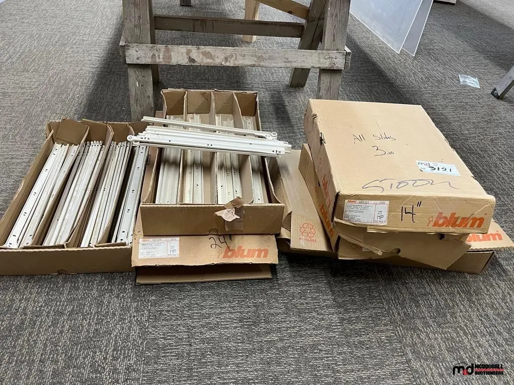 Boxes of Assorted Drawer Runners
UNRESERVED