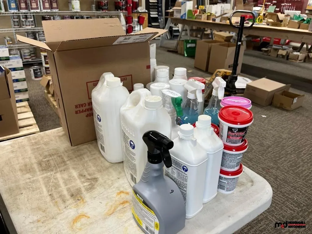 Assorted Cleaning and Paint Preparation Supplies
UNRESERVED