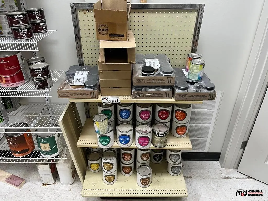 Benjamin Moore Color Preview Colourants, Shelf and More
UNRESERVED