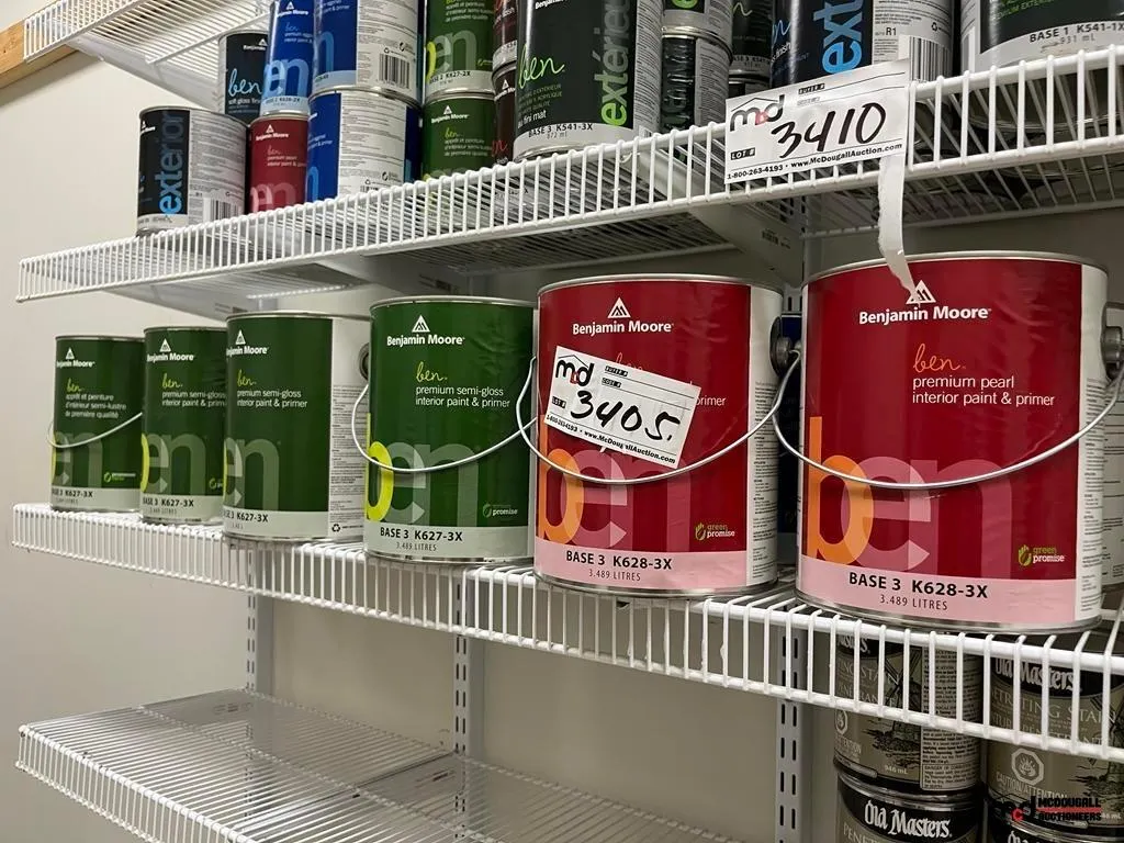 Benjamin Moore Ben Interior Base 3 Paint & Primer
UNRESERVED