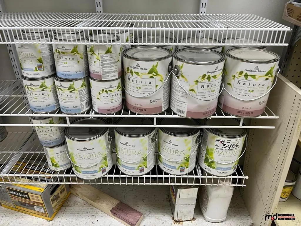 Assorted Benjamin Moore Natura Interior Paint
UNRESERVED