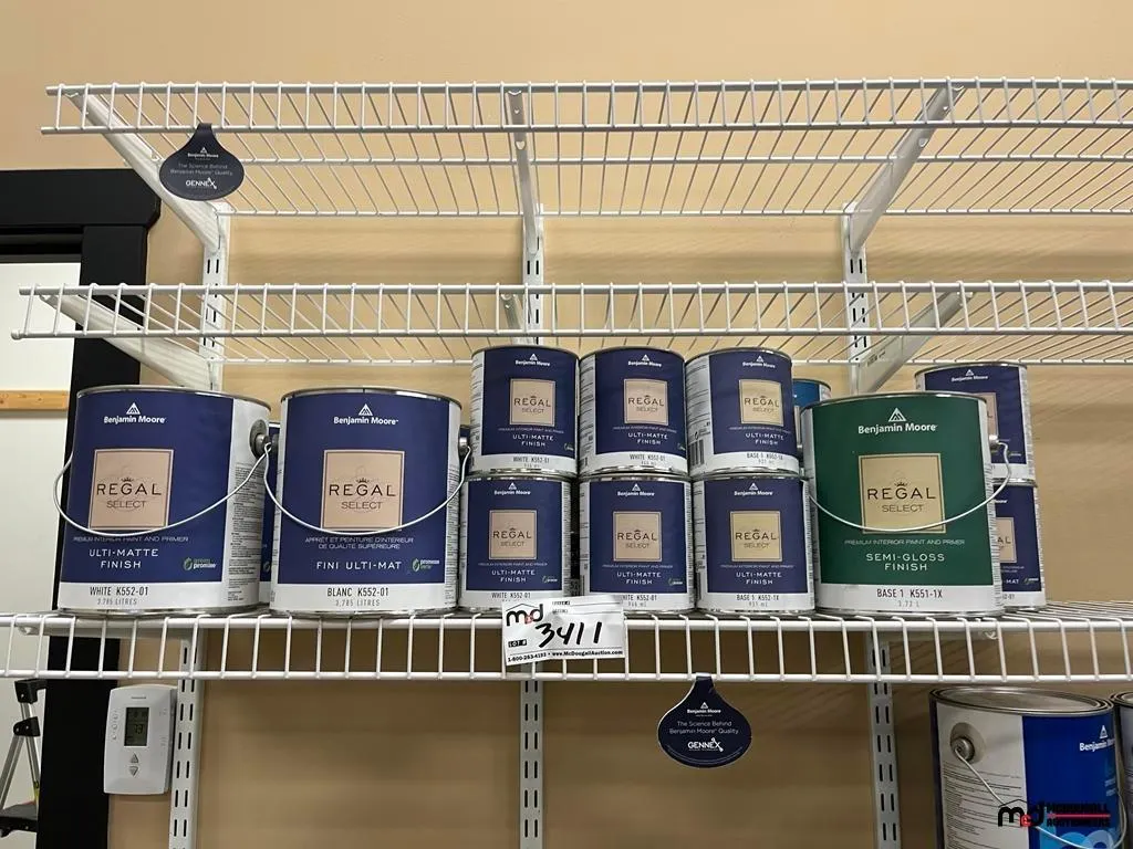 Assorted Benjamin Moore Regal Select Base 1 Paint
UNRESERVED