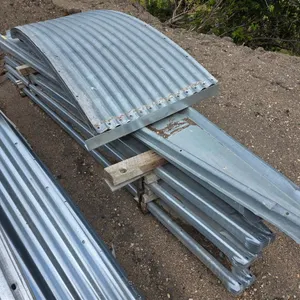 Galvanized Grain Bin Wall Sheets & Roof Sheets
 UNRESERVED