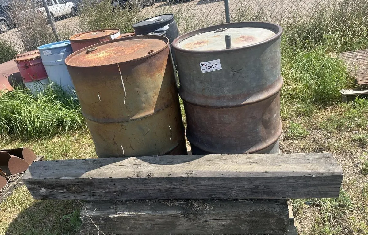 (2) Steel Drums
UNRESERVED