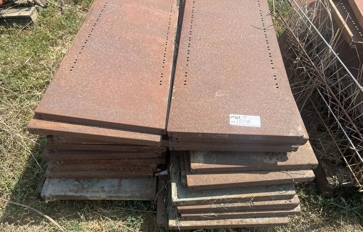 Steel Shelving Panels, Rails and Racks
UNRESERVED