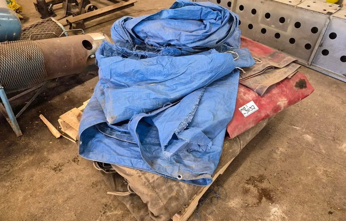 Assorted Heavy-Duty Canvas Tarps
UNRESERVED