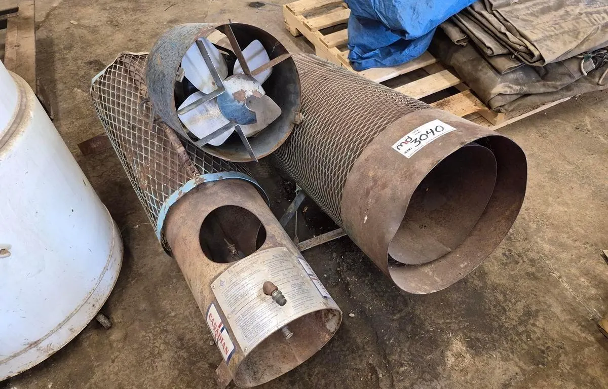 (1) 150,000 BTU Construction Heater & (1) 300,000 BTU Construction Heater w/ Fan
UNRESERVED