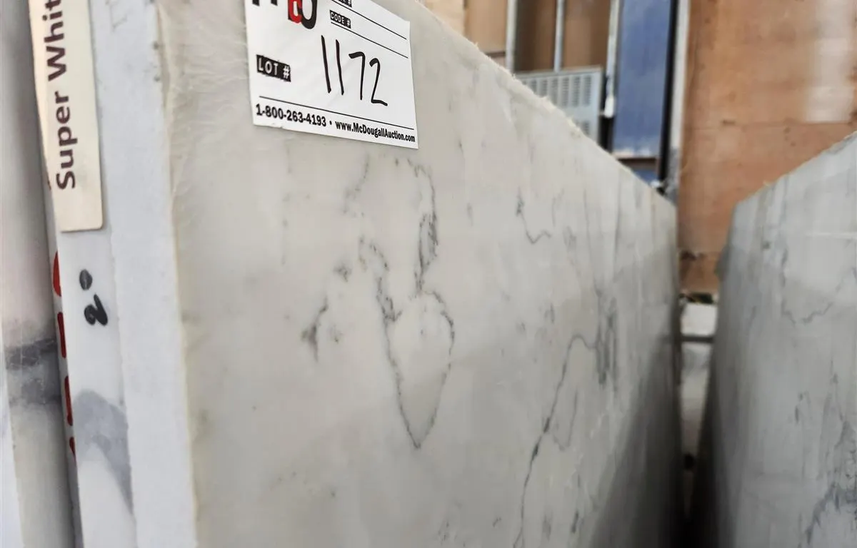 White and Grey Veined Quartz Slab
UNRESERVED