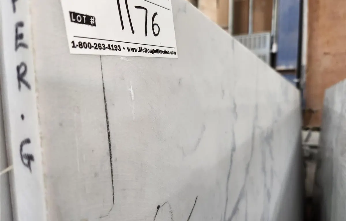 White and Grey Veined Quartz Slab
UNRESERVED