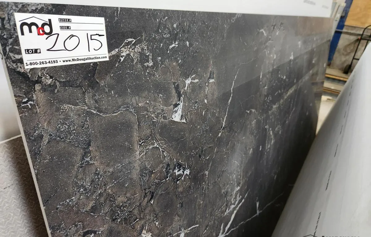 Dark Charcoal Veined Porcelain Half Slab
UNRESERVED