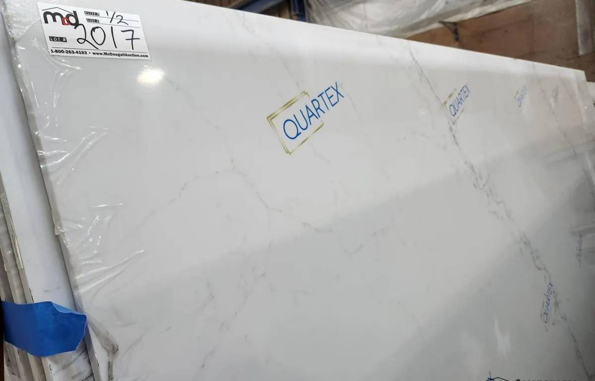 (2) Quartex Venetian Cloud Quartz Slabs
UNRESERVED