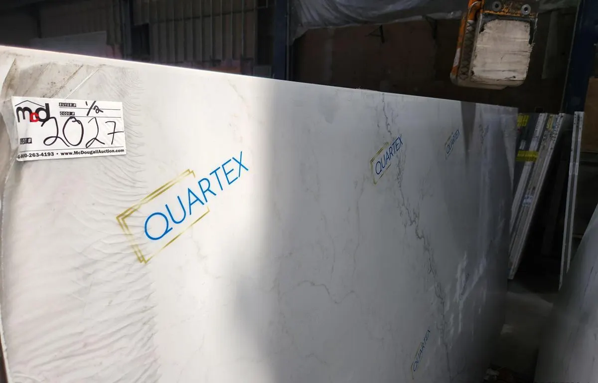 (2) Quartex Venetian Cloud Quartz Slabs
UNRESERVED