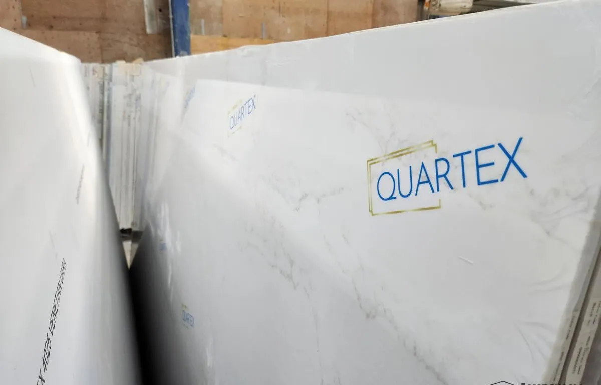 (3) Quartex Venetian Aura Quartz Slabs
UNRESERVED