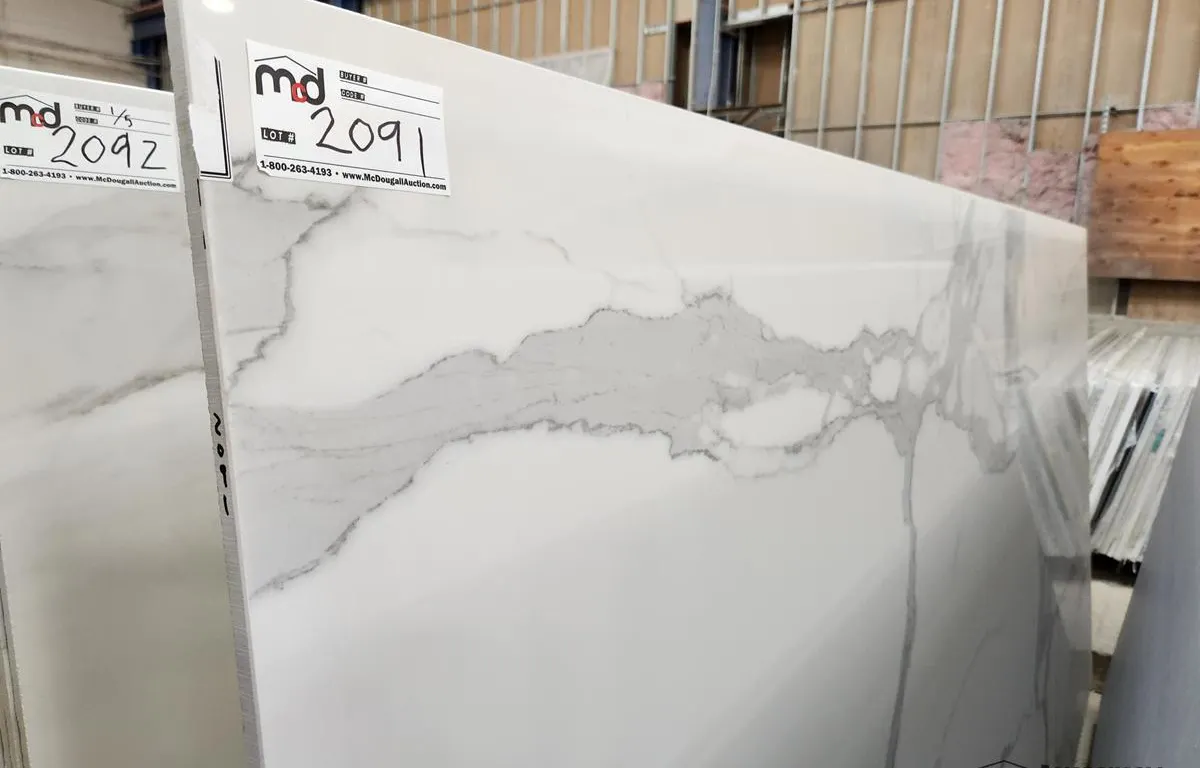White and Grey Porcelain Slab
UNRESERVED