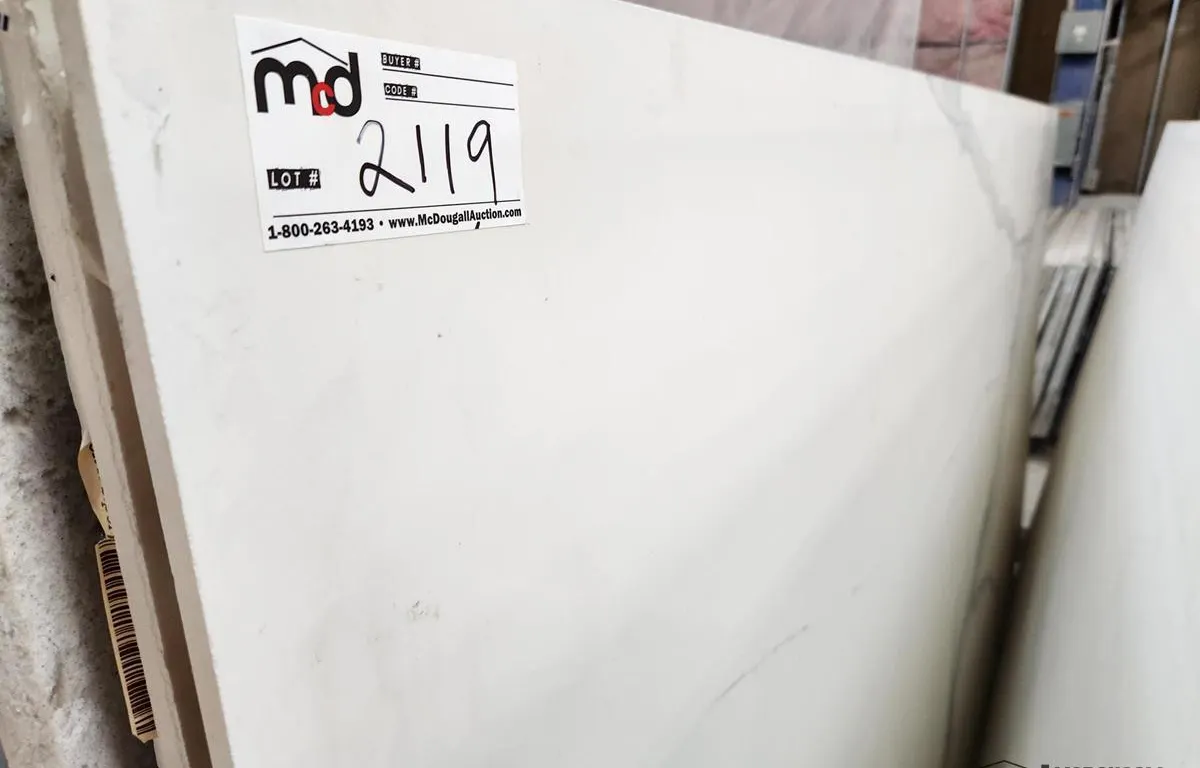 White Porcelain Slab
UNRESERVED