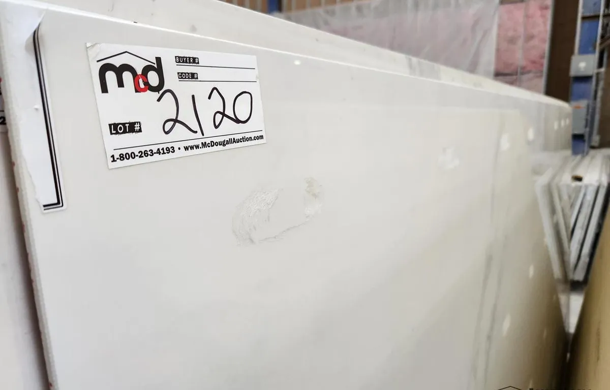 White Porcelain Slab
UNRESERVED